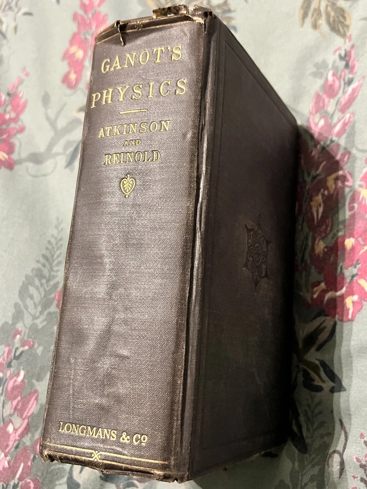 Book: Rare Vintage 1902 Ganot’s Physics (Experimental & Applied), 1150 Pages - Image 1 of 4