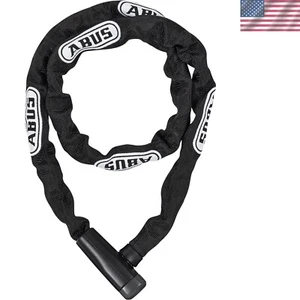 5804 Steel-O-Chain 5mm Bike Lock with Nylon Sleeve - Maximum Security - Picture 1 of 4