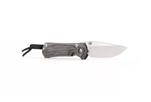 Chris Reeve Knives Large Sebenza 31 Black Micarta Glass Blast LEFT L31-1653 - Picture 1 of 2