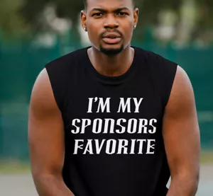Narcotics Anonymous I'M MY SPONSORS FAVORIT Unisex Tanktop KOSTENLOSER VERSAND - Bild 1 von 8