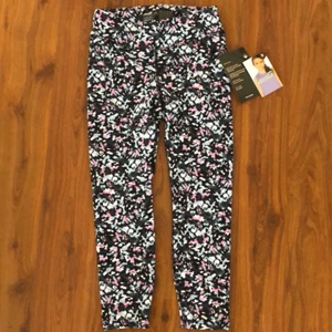 NWT Avia printed leggings girls size small pink blue - Picture 1 of 5