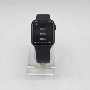 Unlocked Apple Watch SE 2nd Gen 44MM Black Aluminum Black Solo Loop A2727 - Picture 1 of 6