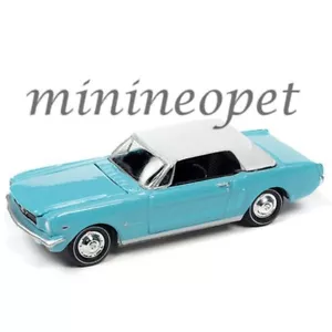 JOHNNY LIGHTNING JAMES BOND 007 THUNDERBALL 1965 FORD MUSTANG 1/64 BLUE JLSP273 - Picture 1 of 1
