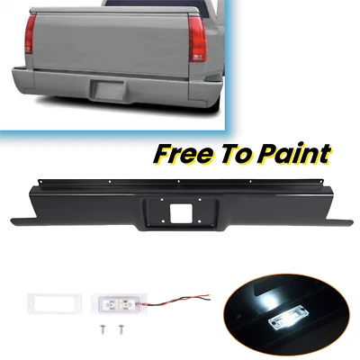 For Chevrolet GMC C1500 K1500 Stepside Flareside 1988-1998 Rear Roll Pan Steel - Image 1 of 4