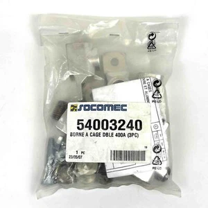 SOCOMEC 54003240 Doppel-Trennschalterklemmen 50..300mm², 3-pol. max.400A, unused - Picture 1 of 2