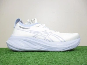Asics Gel-Nimbus 26 Shoes Womens 8 White Fresh Air Road Race Running Trainer - Picture 1 of 14