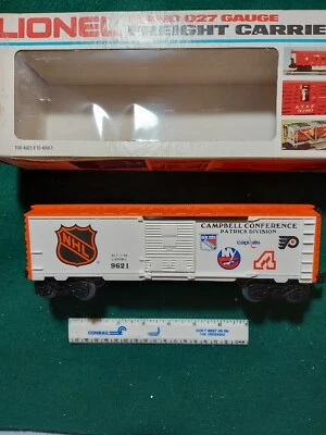 LIONEL #6-9621 NHL CAMPBELL CONFERENCE BOX CAR - Image 1 of 4