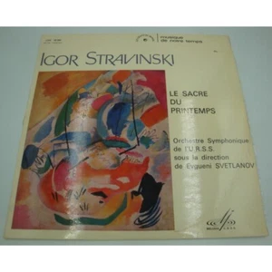 Svetlanov/URSS - Le sacre du printemps - Stravinsky LP 1970 Chant du monde - Imagen 1 de 5