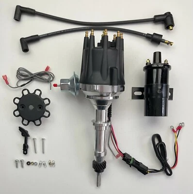 NEW INTERNATIONAL HARVESTER BLACK HEI Distributor 392 345 304 266 + 45K COIL  - Image 1 of 4