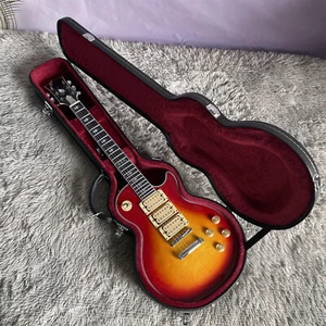 Guitarra Eléctrica Fast Ship ACE Frehley LP Tapa de Arce Llamado Pastillas HHH 6 Cuerdas - Imagen 1 de 5