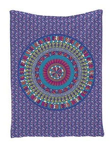 Indian Mandala Design Tapestry Wall Hanging for Living Room Bedroom Dorm Decor - Picture 1 of 1