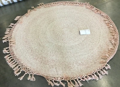 Alfombra redonda ROSA 6' X 6' defecto, precio reducido 1172661723 SAH490U-6R Foto 1 de 3