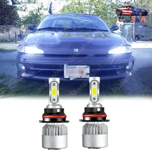2X 9007 LED Headlight High/Low Beam Bulbs Kit 6000K For Dodge Intrepid 1993-1997 - Picture 1 of 12