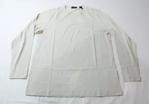 Theory Men's Long Sleeve Precise Slim Fit Cotton T-Shirt AC2 Vapor Large NWT - Picture 1 of 3