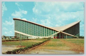 Coliseum Cow Palace Raleigh NC North Carolina Postcard - Picture 1 of 2