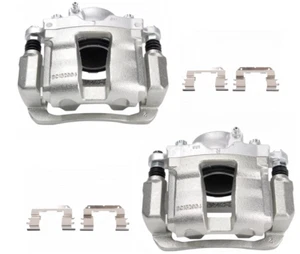 Front Brake Caliper Set Compatible with 2011-2015 Hyundai Sonata 2011-2016 Kia O - Picture 1 of 6
