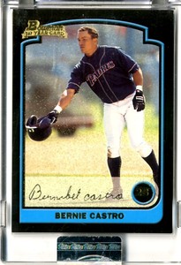 2003 (PADRES) Bowman Uncirculated Metallic Gold #195 Bernie Castro/230