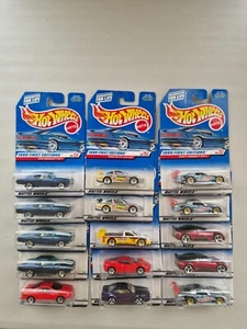 Hot Wheels Lot of 15 1999 First Editions 1970 Chevelle SS / Porsche 911 E36 - Picture 1 of 1
