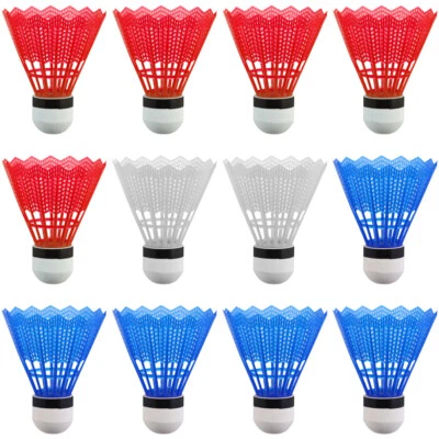 VORCOOL Federbälle Nylon-Birdies Badmintonball Trainingsball Schnelle Geschwindigkeit