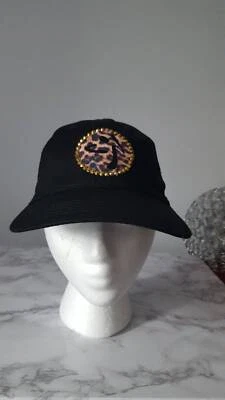 Nueva Gorra de Béisbol Para Mujer Negra Moda Sombrero Patrón Leopardo ZUMBA Logo Completo Foto 1 de 4