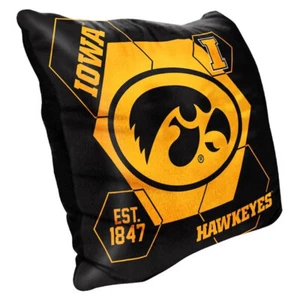Iowa Hawkeyes 16" Square Velvet touch Connector Pillow - NCAA - Picture 1 of 1