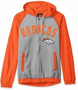 NFL Broncos Herren Legend Trainingsjacke mit Kapuze, Large - Bild 1 von 2