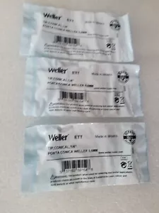 3x Original Weller ETT Lötspitze passt Stationen WES51, WESD51 Neupackung - Bild 1 von 2