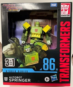 Transformers Studio Series AUTOBOT SPRINGER Leader Class Movie 86-30 NEW IN-HAND - Picture 1 of 6