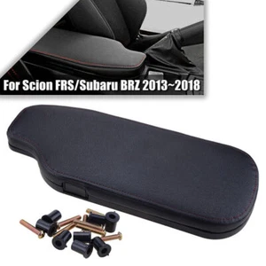 Center Console Armrest Cover for Subaru BRZ Toyota 86 Scion FRS 2013-2018 Black - Picture 1 of 6