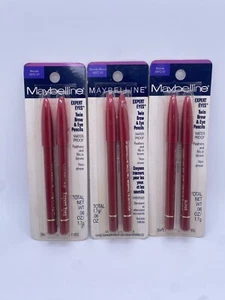 Lote de lápices de cejas y ojos gemelos Maybelline Expert Eyes de colección color rubio - Imagen 1 de 4