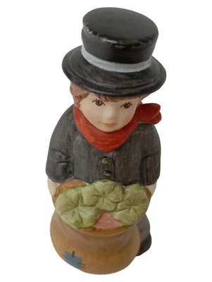 GOEBEL Dekofigur Schornsteinfeger Kind Porzellan Mehrfarbig 6 cm Glücksbringer - Bild 1 von 3