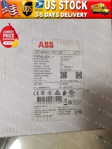 Arranque suave One ABB PSR45-600-11 1SFA896111R1100 nuevo envío rápido - Imagen 1 de 2
