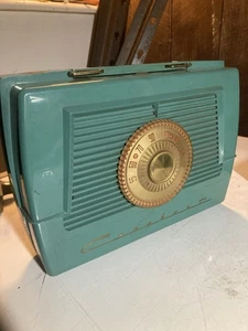 Rare Vintage 1955 Farnsworth Capehart Model 1P55 portable AM Plastic tube radio - Picture 1 of 17