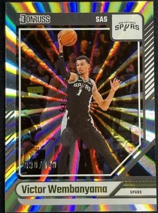Baloncesto Panini Donruss Victor Wembanyama #6 láser Holo Spurs 2024-25/149 - Imagen 1 de 2
