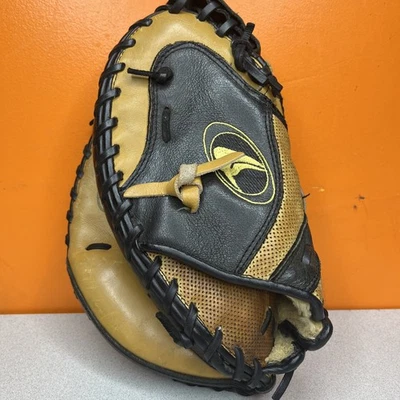 ChamPro Catchers Glove Pro MVP-525 Premium Cowhide Catch Canhoto MIT - Imagem 1 de 3