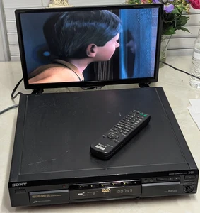 Sony DVP-C660 Fünf Disc DVD Video & CD Player - FUNKTIONIERT mit Fernbedienung und Kabeln - Bild 1 von 21