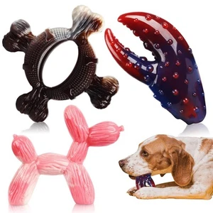 Tough Dog Toys for Aggressive Chewers: 3-Pack of Indestructible Chew Toys, Du... - Picture 1 of 6