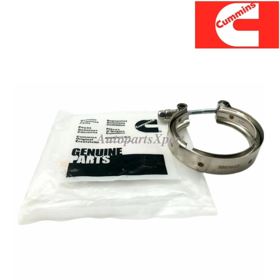 for Cummins 6BT Dodge Ram 2500 3500 5.9L 3903652 V-Band Clamp Turbo Outlet OEM Foto 1 de 4