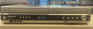 Panasonic DMR-ES35V Combo Reproductor DVD VHS Grabadora VHS - Probado y funcionando - Imagen 1 de 9