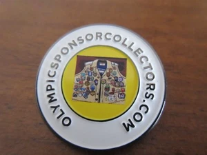 Pin Olympia Pin Collecting Pinheads OLYMPICS pin collectors vest - Bild 1 von 2
