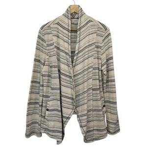 Anthropologie Saturday Sunday Open Cardigan Size L Pockets Breathable Casual - Picture 1 of 16