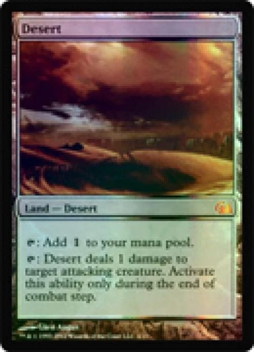 MTG English Desert NM Foil From the Vault: Realms - Image 1 of 1