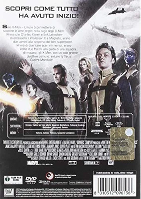 X-Men - L'Inizio [DVD] [2011] [Region Free] - DVD - New - Image 1 of 2