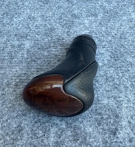 Mercedes Benz SL R129 Schaltknauf Holz Victor Leder Schwarz Holz - Bild 1 von 5