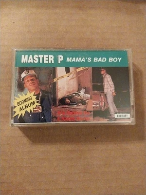 MASTER P Mama's Bad Boy Cassette (In A Minute, No Limit Records, 1992) UNTESTED  Foto 1 de 4