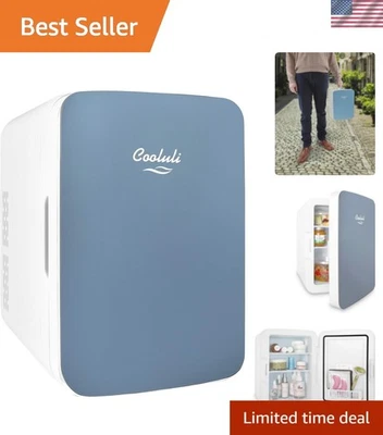 Eco-Friendly 10L Mini Fridge - Compact Refrigerator for Food & Skincare - Image 1 of 4