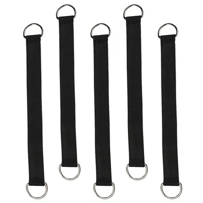 5 Pcs Hammock Hanging Kit Swing Ropes and Hooks Tree Strap Polyester Straps - Image 1 of 4