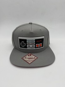 Nintendo NES Controller Embroidered Snapback Hat Adjustable Baseball Cap