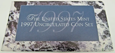 1997 P & D United States Mint Uncirculated Coin Set - Image 1 of 2