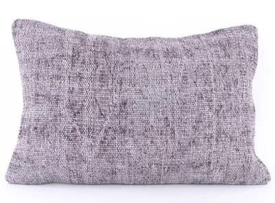 16x24" Vintage Indian Cushion Cover Throw Indian Jute Handmade Kilim Pillow - Image 1 of 4